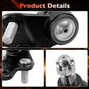 K90347 K90346 Lower Ball Joint Front Sets Suspension Repalcement Parts,Fit for 2002-2006 Toyota Camry /2001-2007 Highlander / 2004-2010 Sienna/2004-2008 Solara/Lexus ES300 ES330 RX330 RX350 RX400h