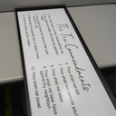 Comurdyo Christian The Ten Commandments Bible Verse Wall Decor Art 32"×12" Large Wood Framed God Prayer Catholic Saying Catholic Sign for Vintage Living Room Jesus Plaque Wall Hanging (Black)