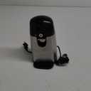 Amazon Basics 3-In-1 Electric Can Opener, Bottle Opener and Knife Sharpener, with Stainless Steel Blade, Magnetic Lid Holder, Automatic, Countertop, 50W, Black