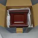 Wood Urn, Professional Wooden Urns for Human Ashes Adult,Cremation Urns (MDF) (1 Count (Pack of 1))