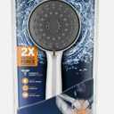Waterpik 6-mode Power pulse Therapeutic Massage Showerhead Chrome Xau-643e W2a