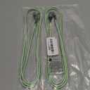 Durcord Compatible with iPhone Charger, 6FT USB A Cable for Phone Charger Cable, Fast Phone Charging Cord Compatible with Phone Xs Max/XS/XR/X/8/7/6S/6/Plus/SE/Pad(Lightning Green), Pack Of 2