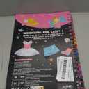 FUNNYB&G Foil Art Crafts for Kids Ages 4-8: Valentines Crafts for Kids 2026,Birthday Gift for Girls,Art and Crafts Supplies,Party Favors,Creative Toys for Girls Boys 4 5 6 7 8 9 Years Old(Dress Up)