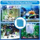 Xbbwmrs 9 PCS Aquarium Filter Cartridge Compatiable with Aqua-Tech Filters (EZ-Change #3) Fish Tank Filter Cartridge Compatiable with Aqua-Tech 20-40 & 30-60 Power Filter