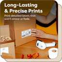 Aegis Adhesives - 2" Circle Direct Thermal Labels (9000 Count, 12 Rolls) - Round Thermal Stickers, 2 Inch Circle Labels for Logos, Packaging, Branding - Compatible with Zebra and Rollo Printers