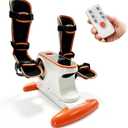 PHYCISER Electric Pedal Exercise Bike with Leg Support, 2-in-1 Motorized Exerciser for Seniors & Limited Mobility, 20 Speeds, Anti-Spasm, Rehab Physical Therapy for Knee/Ankle Post-Surgery Recovery