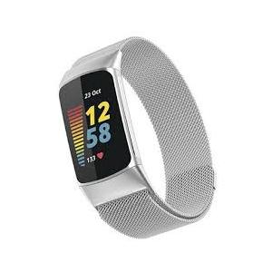 Stainless Steel Metal Band fit for Fitbit Charge 5/6 Silver
