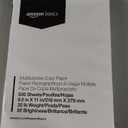 Amazon Basics Multipurpose Copy Printer Paper, 8.5 x 11 inches, 20 lb, 1 Ream, 500 Sheets, 92 Bright, White