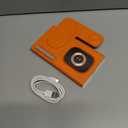 3 in 1 Charging Station for iPhone 17 - Wireless Charger for Apple Products for iPhone 17 16 15 14 13 12 11 Pro Max - Foldable Wireless Charging Station Dock Stand for iWatch Series & AirPods(Orange)