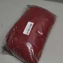 48 Inch Dark Red Knitted Christmas Maroon Tree Skirt Large Xmas Tree Skirts Round Base Skirt for Christmas Tree Decorations for 6-8FT Tree Christmas Treer Burgundy Tree Skirt Rug Decorations