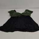 Edelqual Women's Plus Size Tankini Swimsuits Swim Dress Tummy Control Bathing Suits Two Piece High Waisted Swimwear 2025 (3X-Large Plus, Army Green and Black)