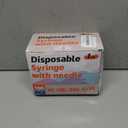 1ML Syringe, Lab Supplies Syringes 29G 5/16 Inch, Individually Wrapped, Pack of 100