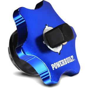 Powerbuilt 3/8 Inch Drive Palm Ratchet Handle, Finger Ratchet, Stubby Thumb Ratchet 2-in-1 for Tight Spaces - 941264