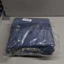 Amazon Basics 4 Piece Breathable Cotton Jersey Knit Bed Sheet Set with Deep Pockets, Stretchy Sheets, Queen, Chambray