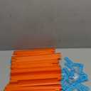 Hot Wheels Toy Car Mega Track Set Pack, 87 Component Building Parts for 40-ft of Track & 1:64 Scale Vehicle