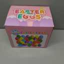 [ 6 Surprise Golden Eggs ] 100 Pack Prefilled Easter Eggs with Assorted Toys Inside, 100 Plastic Easter Eggs Fillers with Toys, Pre-filled Easter Egg Hunt Stuffed, Easter Basket Stuffers