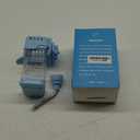 Vannon Small Animal Water Dispenser for Cage, 25oz Auto Feeding Crate Water Bottle for Rabbit, Chinchilla, Ferret, Guinea Pig, Squirrel, Hedgehog, Pet Nozzle Diameter: 10mm, BPA Free, Blue