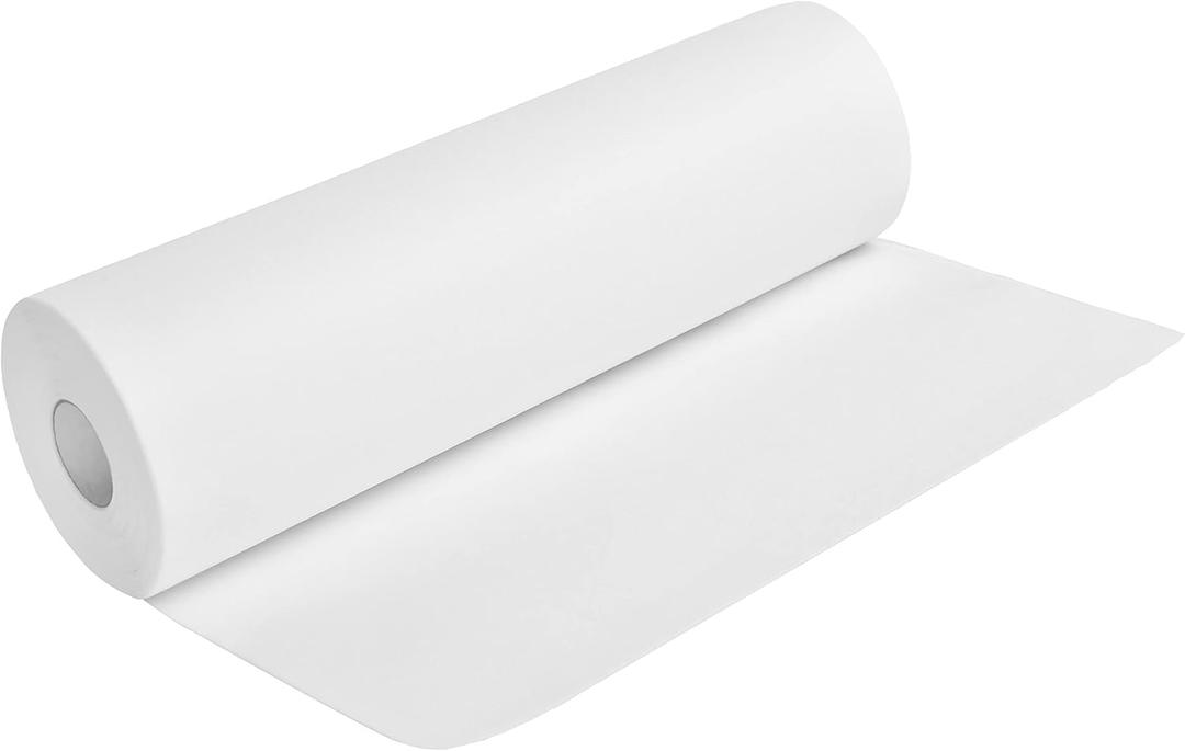 New brothread Tear Away Machine Embroidery Stabilizer Backing 15" x 25 Yd roll - Medium Weight 1.8 oz - Cut into Variable Sizes - for Machine Embroidery and Hand Sewing