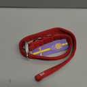 Hamilton Double Thick Nylon Buckle Dog Collar for Medium & Large Dogs, 1" Wide x 28" Neck, Red