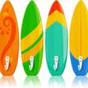 Sintuff 4 Pcs Pool Towel Hooks Wooden Ornament Hooks Hawaii Decorative Wall Hooks Towel Rack Hangers for Beach Swimming Pool Bathroom Bedroom Decoration (Classic Style)
