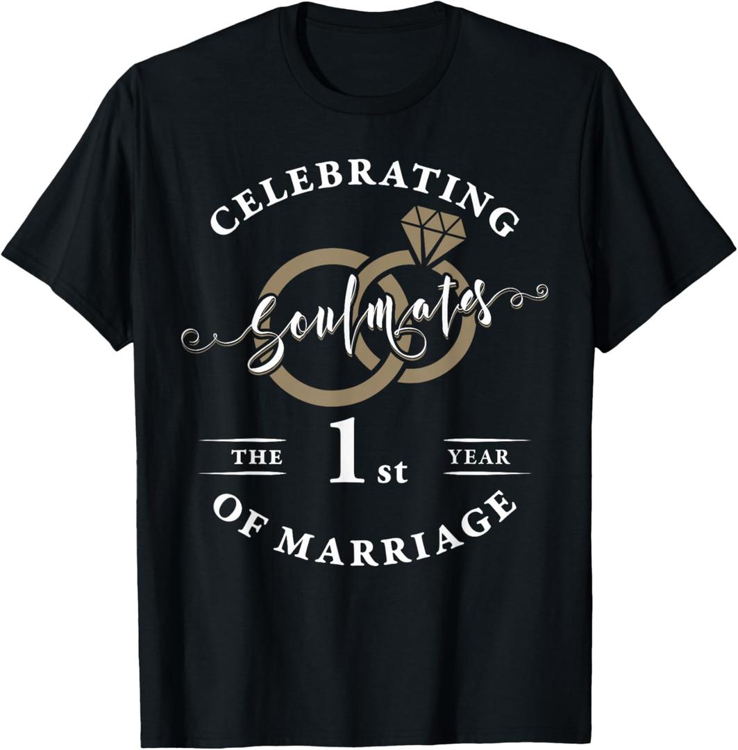 18 Year Wedding Anniversary Couple Husband Wife Matching T-Shirt L