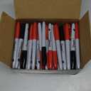 VEESA Dry Erase Markers (Black Red Blue), Fine Tip, 75 Count Low-Odor Whiteboard Marker Pens for Office School Home (Multicolor)