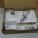 Clamp-on Desk Pegboard, Desk Organizer for Office Gaming Home, Magnetic Metal Peg Board with 10 Accessories, Privacy Panel for Office, 16.5" x 12.6", Medium, White