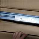 LONTAN 22 Inch Soft Close Undermount Drawer Slides for Frameless (6 Pairs) | 100lb Heavy Duty Load Steel; Full Extension Hidden Tracks; 1D Tool-Free Height Adjustment; Bottom Mount Easy Installation
