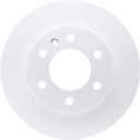 Dynamic Friction Company Front GEOSPEC Coated Brake Rotor 604-03042 (1) For 2012-2017 Hyundai Accent, 2012-2017 Kia Rio, 2013-2015 Dodge Attitude