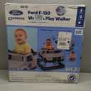Bright Starts Ways to Play Walker - Ford F-150, All American, 4-in-1 Walker for 6 Months and Up, 2 Can Play At Once