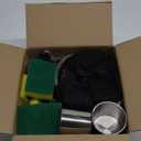Scout Camping Mess Kit for Person 18/8 Stainless Steel Utensils Camping Dinnerware Kit Boy Scout Dishes Set Girl Scout Mess Kit with Mesh Bag Camping Cutlery Set for Travel Trip School Camp