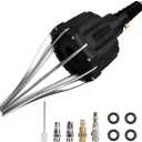 Wostore Pneumatic Assembly Tool Universal Pneumatic CV Joint Boot Spreader Expander Suitable for All Universal and Original Vehicle CV Joint Boots Install Removal Air Tool