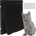 Petfolio 12 Pack Black Cat Spike Mat - 16" x 13" Scat Mat for Cats with 1" Spike is A Perfect Pet Deterrent for Indoor & Outdoor Cat Repellent to Deter Feral Cats & Dogs
