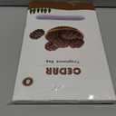 Aryiten 8 Packs Large Cedar Scented Sachets for Closet Deodorizer Drawers, Hanging Long Lasting Potpourri Bags Home Fragrance Air Freshene