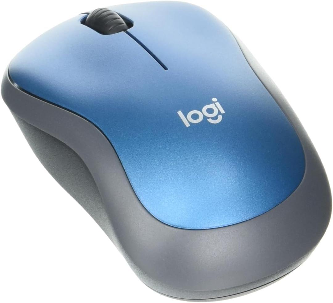 Logitech M185 Wireless Mouse Blue