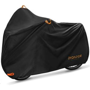 Bike Cover Outdoor Storage Waterproof 2 Bikes, 420D Bicycle Cover Storage Waterproof Protect from Rain Dust UV for Ebike Electric Bike Mountain Road Bike (XXL for 2 Bikes)
