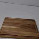 Dexas Prep-Tech Home Chef Bamboo Cutting Board with Integrated Tablet Holder Groove, 12x16 Inches
