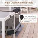 Magnetic Purse Holder - Handbag Hanger with Strong Magnetism, Beautiful Lily Hook for Women, Valentine's Day Gift, Suitable for Table, Locker Room, Restroom