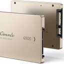G500 2.5" SATA Solid State Drive 2TB  High-Speed SSD, Durable Lightweight Aluminum, Data Storage Solution for Laptops, Desktops, 2.5 SATA Enclosures - Rose Gold
