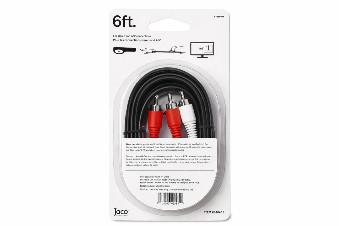 6 FT Audio/Video Cable