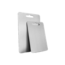 2 PCS 304 Stainless Steel Cutting Board For Kitchen, Non-Staining&Odor-Free, Burr-Free Edges, Dishwasher Safe, Non Toxic Cutting Board
