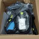 Heavy-Duty Steam Cleaner - 1500W Multipurpose Handheld Floor Steamer with 22 Accessories 16ft Cord for Home, Car Detailing, Tile, Grout, Carpet, Wallpaper, Upholstery, Window, Deep Cleaning