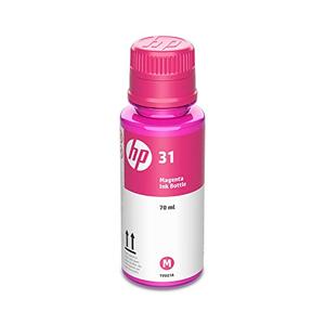 HP 31 | Ink Bottle | Magenta | Up to 8,000 pages per bottle | Works with HP Smart Tank Plus 651 and HP Smart Tank Plus 551 | 1VU27AN | Packaging May Vary