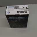 Upgraded Ultrasonic Repeller & Insect Indoor Repeller,Ultrasonic and Repellent for Roach,Rodent,Mouse,Bugs,Mosquito,Mice,Spider,Ant,3 Mode Switching,6 Packs (Black)