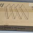Gashell Wire Shelf Covers, Bamboo Wire Rack Covers for Pantry, Closet (4pcs, 34" W x 16" D)