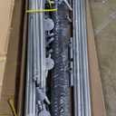 ROOMTEC Chicken Coop Large Metal Chicken Run for 20-30 Chickens,Dog Kennel Outdoor with Waterproof and Anti-UV Cover Lockable Door Design(9.8'Lx19.6'Wx6.4'H)