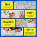Dan&Darci Architecture Kit for Kids - 8 9 10 11 12 Year Old Girl Gifts - Boys Toys Age 8-10 - STEM Toys for Ages 8-13 - 12 Year Old Boy Birthday Gift for Girls - Architect Home Model Kit