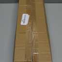 Tension Curtain Rod, Extra Long Outdoor Curtain Rod 43-131 Inch Adjustable, 1.1 Inch Diameter Thick Heavy Duty Black Spring Curtain Rod, Stainless Steel Shower Rod for Bathroom No Drilling, No Rust