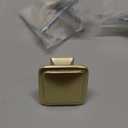 Asidrama 10 Pack 1-1/4 inch Brushed Brass Kitchen Cabinet Knobs Gold Dresser Knobs Drawer Knobs Cabinet Hardware Zinc Knobs for Dresser Drawers