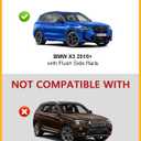 Tuyoung 300lbs Lockable Roof Rack Cross Bars Compatible with BMW X3 G01 2018-2026 (Not for G45), Heavy Duty Aluminum Roof Rails Crossbars Rooftop Cargo Carrier Luggage SUV Accessories